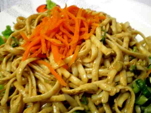 spicy sesame noodles